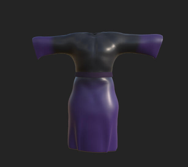 Clothing asset texture example